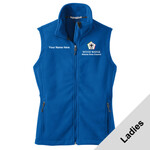 L219 - WB Pilot Logo - EMB - Ladies Fleece Vest