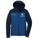 J335 - WB Pilot Logo - EMB - Hooded Soft Shell Jacket