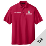 TLK500 - WB Pilot Logo - EMB - Tall Pique Polo