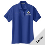 L500 - WB Pilot Logo - EMB - Ladies Pique Polo