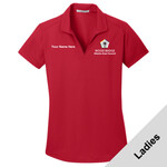 L572 - WB Pilot Logo - EMB - Ladies Wicking Polo